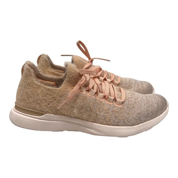 APL TechLoom Breeze x Summer Fridays Blush Peach  Running Shoes Trainers W7 - Picture 1 of 15
